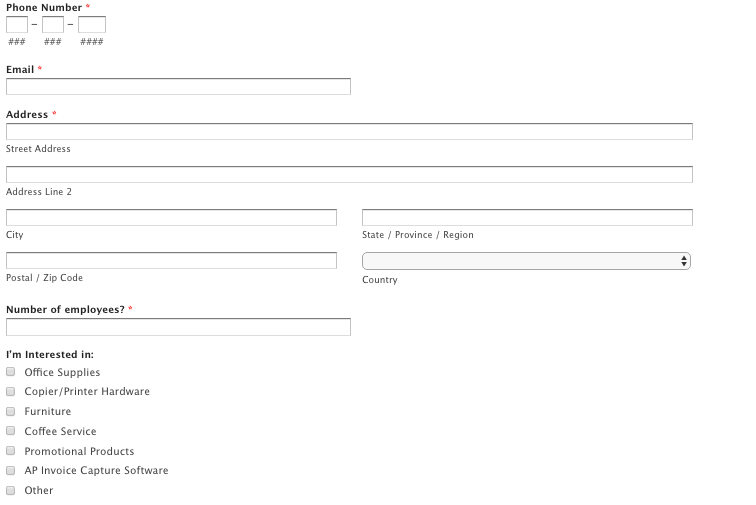 How Clear Are Your Site Forms?